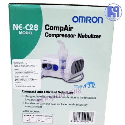 Omron Nebulizer NE-C28 Alat Medis Bantu Pernapasa Peralatan Perlengkapan Medis