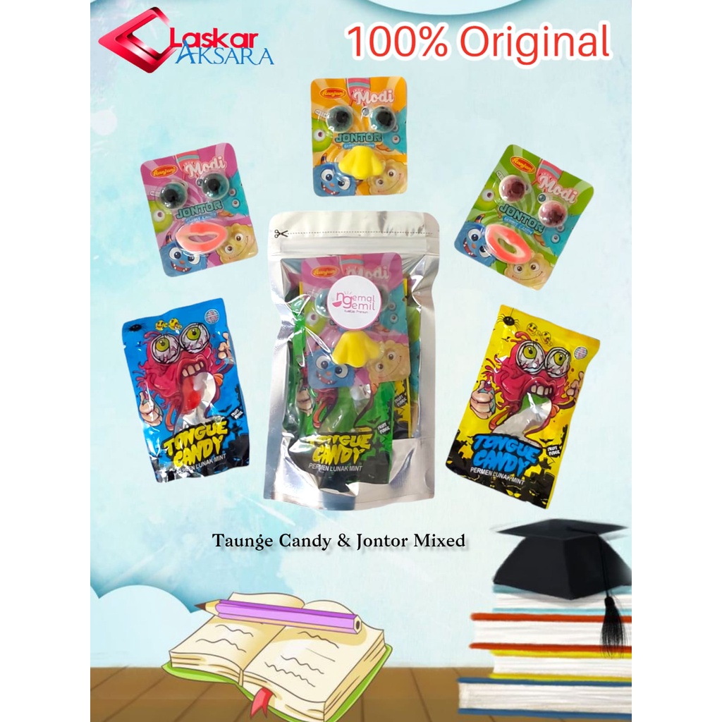 

Tounge Candy Mixed Jontor Gummy Candy / Premium