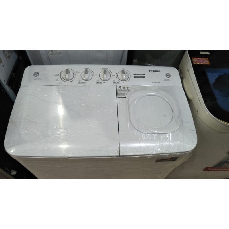 Mesin Cuci Toshiba VH-H95MN / VH H95MN / Vh-H95MN / Vh h95MN 2 Tabung, 8.5Kg