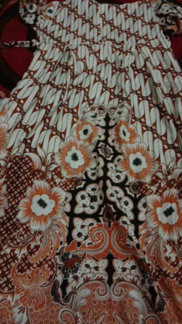 Gamis Batik Gamis Full Batik Gamis Coupel Gamis Pekalongan Maura Coupel