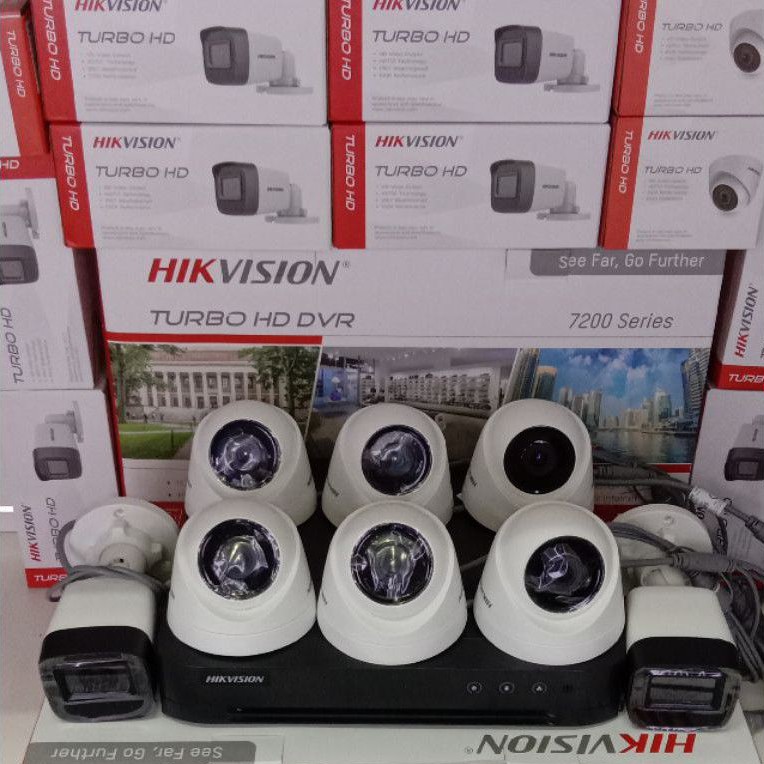 PAKET CCTV HIKVISION 5MP MURNI + 8 KAMERA