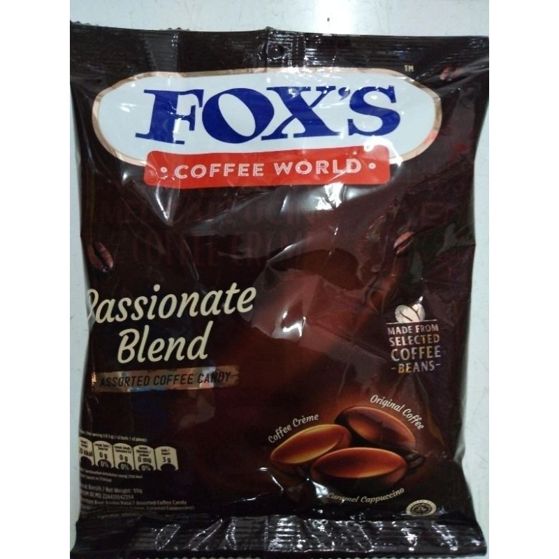 

PERMEN FOX'S NEW COFFE WORLD 90G