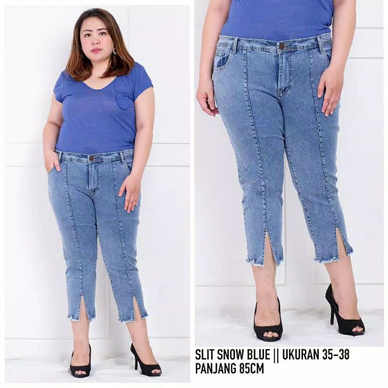 BOYFRIEND JUMBO WHIZY / Jumbo Jeans Kancing | Boyfriend  Denim Jumbo XL Fit XXL Murah