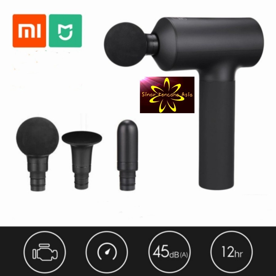 Mijia Massage Gun Deep Muscle Fascia Massager Alat Pijat