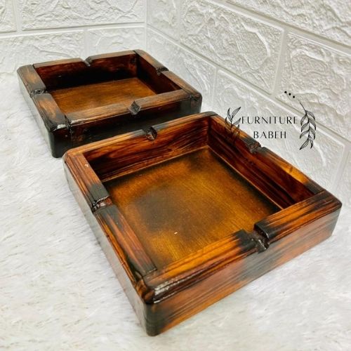 Furniture Hiasan Asbak Kayu Aesthetik Karya Anak Bangsa