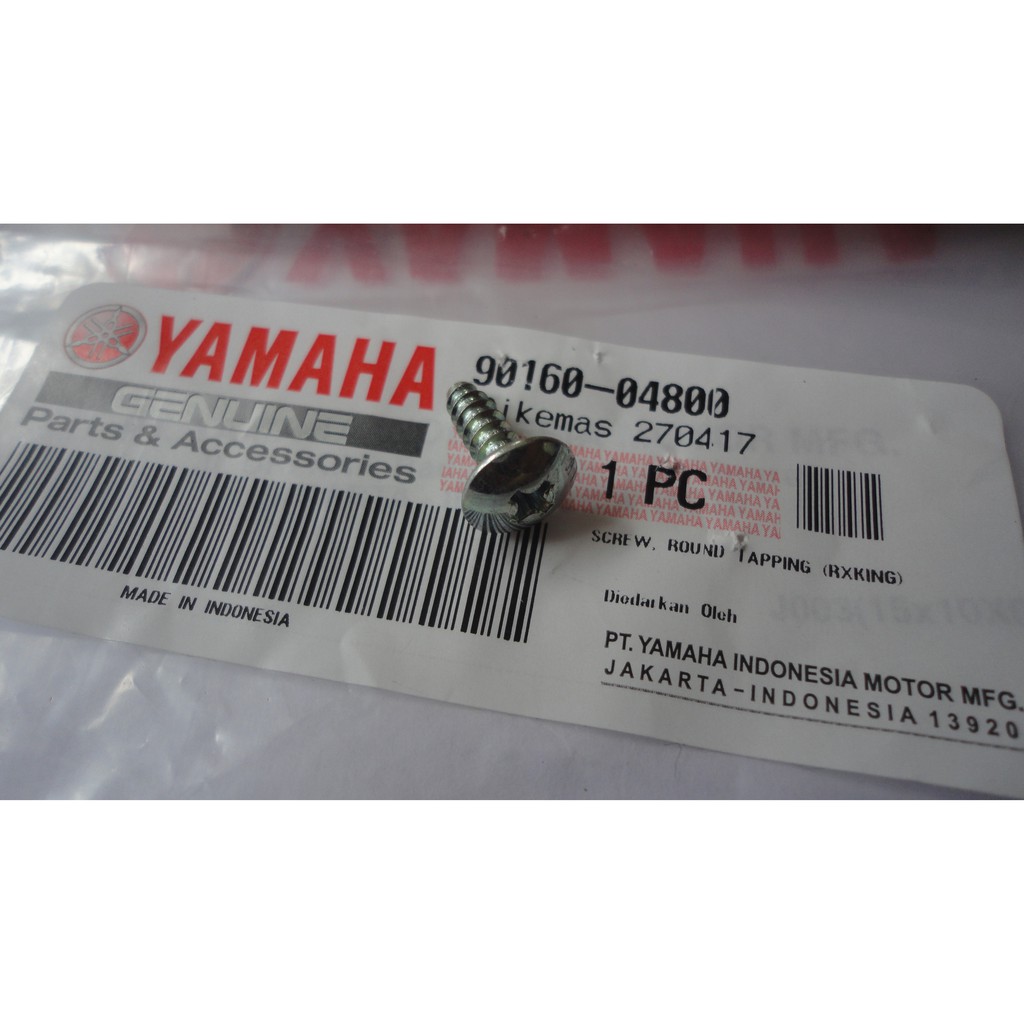 Baut Sekrup Dudukan Lampu Sein Yamaha RX King New 90160-04800 HARGA SATUAN