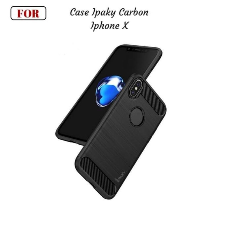 Case Iphone X Fiber Carbon Ultimatte Premium Quality