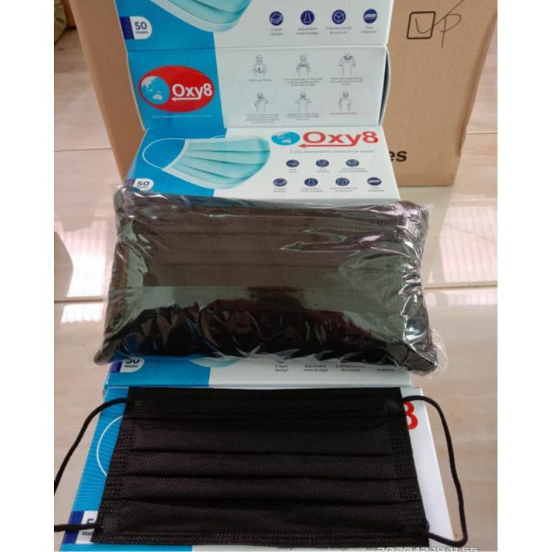 masker ealop oxy8 hitam
