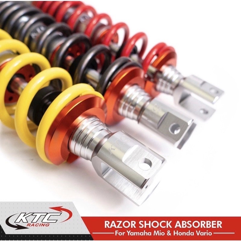 SHOCK KTC SINGLE RAZOR  NON CLIK ORIGINAL VARIO/BEAT/MIO/SHOCKBREAKER KTC RACING ORIGINAL