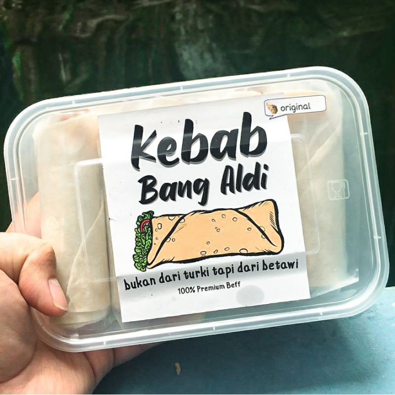 

KEBAB BANG ALDI MIX 3 RASA mini varian mungil premium cemilan frozen food camilan