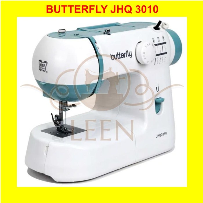 Mesin Jahit BUTTERFLY JHQ 3010 Portable Multifungsi JHQ3010 LEEN