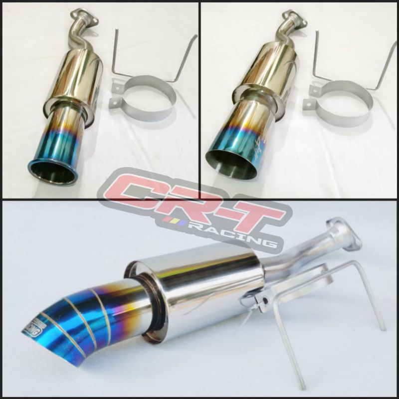 Knalpot mobil racing honda brio old & new