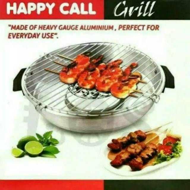 Happy call grill alat panggang kompor gas SPT francy roaster maspion