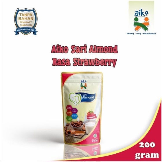 AIKO Sari Almond 200gr Minuman Susu Almon ASI Booster Almond Milk