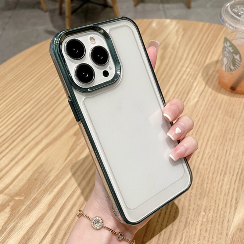 Soft case Silikon Transparan Untuk iPhone 11 12 13 pro max x xs max xr 7 + 8 plus