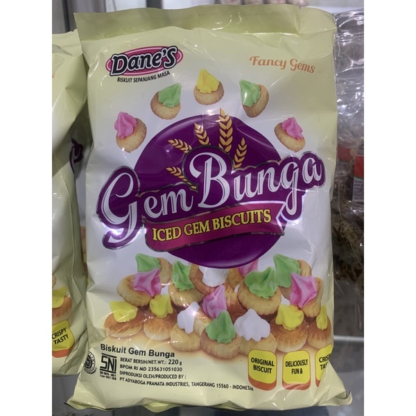 

Biskuit Gem Bunga / Biskuit Gem Rose