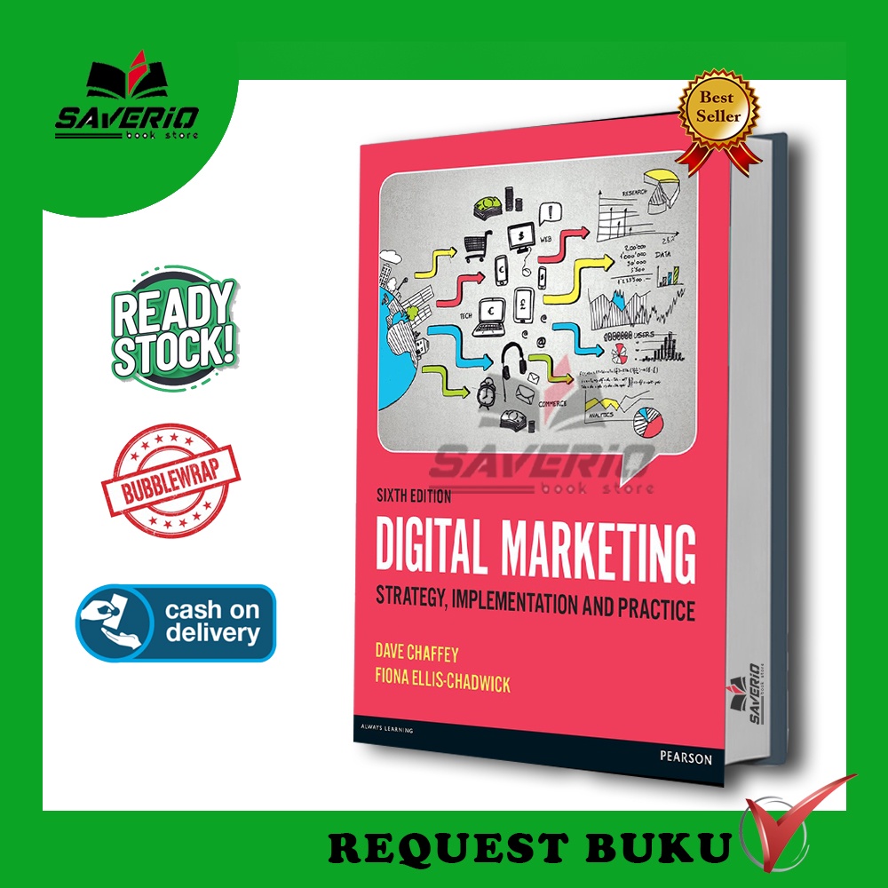 Jual Buku Digital Marketing 6th Edition - Strategy, Implementation and