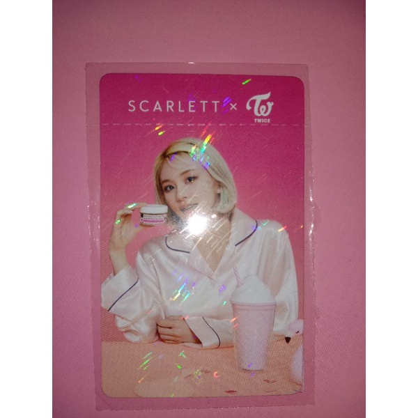 Photocard  Scarlett X Twice Chaeyoung