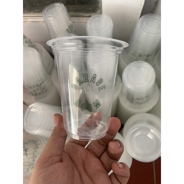 SABLON CUP OVAL 12OZ MERK STARINDO 7gr