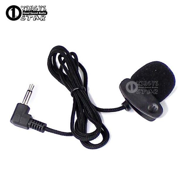Mic Kerah Kabel Collar Microphone + Clip Jepit Google Voice Laptop Mc Efgad774 Kualitas Baik