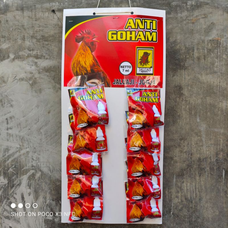 JALU AJI ANTI GOHAM - Obat manikan atau gom