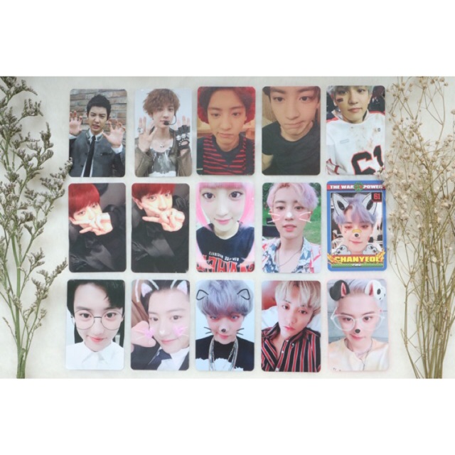 EXO Chanyeol Photocard Official