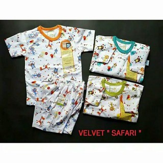 Velvet Junior Baju Anak Setelan Pendek Kancing Pundak Velvet Junior Baju Anak Setelan Pendek Kancing Pundak