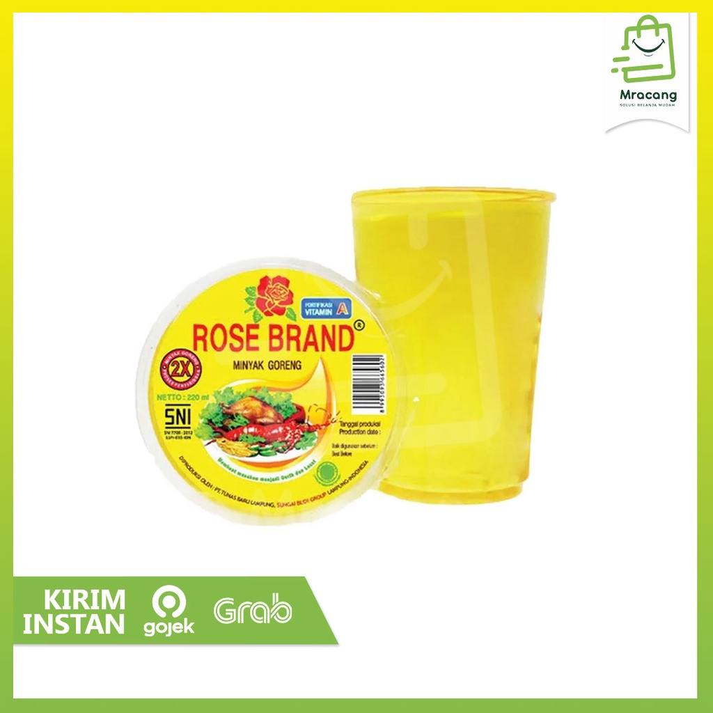 Minyak Gelas Rosebrand 220ml