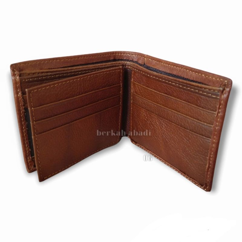 Dompet Kulit Sapi Asli/Dompet Lipat Full Kulit k-811