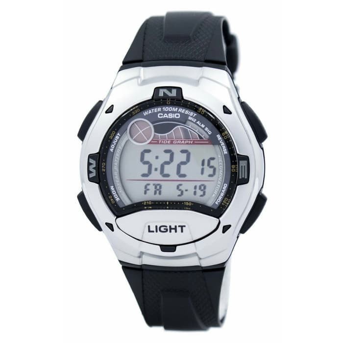 Casio Standard W-753-1A Jam Tangan Pria Original & Bergaransi