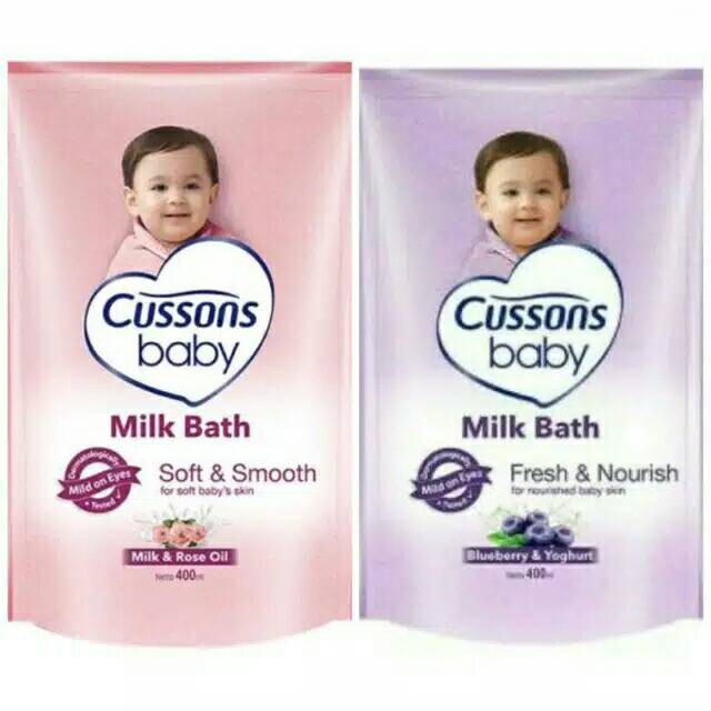 Cussons Baby Milk Bath 400 ml Sabun Mandi Bayi