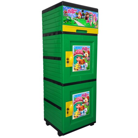 Lemari Plastik / Lemari plastik Susun 2 / Lemari Plastik Laci NPA 125 - Wapolin