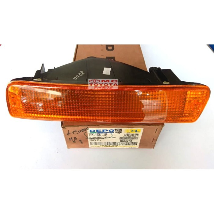 Lampu Sen Sein Bemper Bumper Depan Kiri Toyota Land Cruiser 91-97