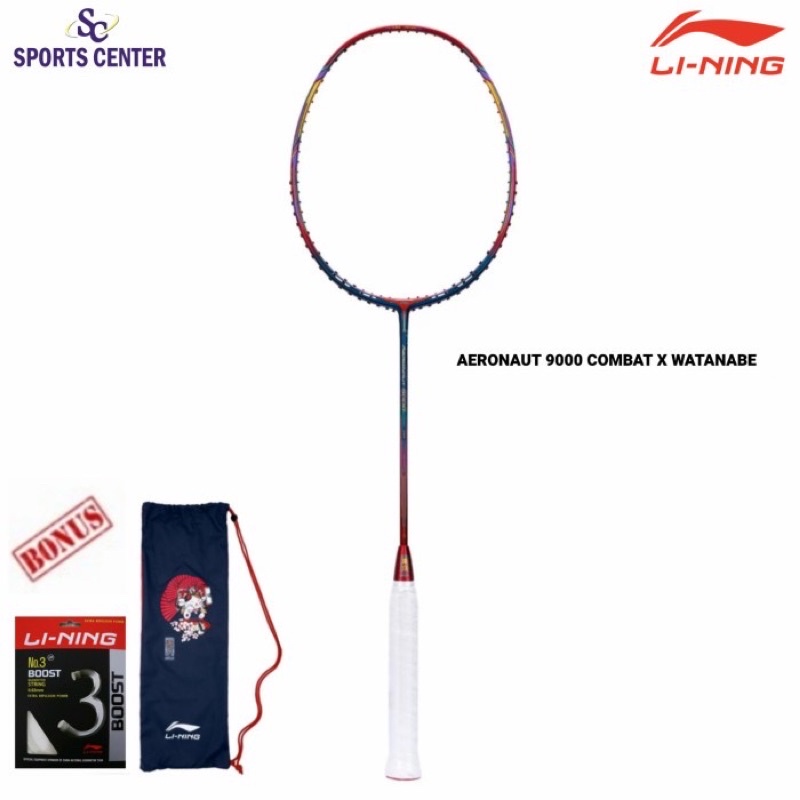 Olympic Raket Badminton LiNing Aeronaut 9000 Combat X Yuta Watanabe