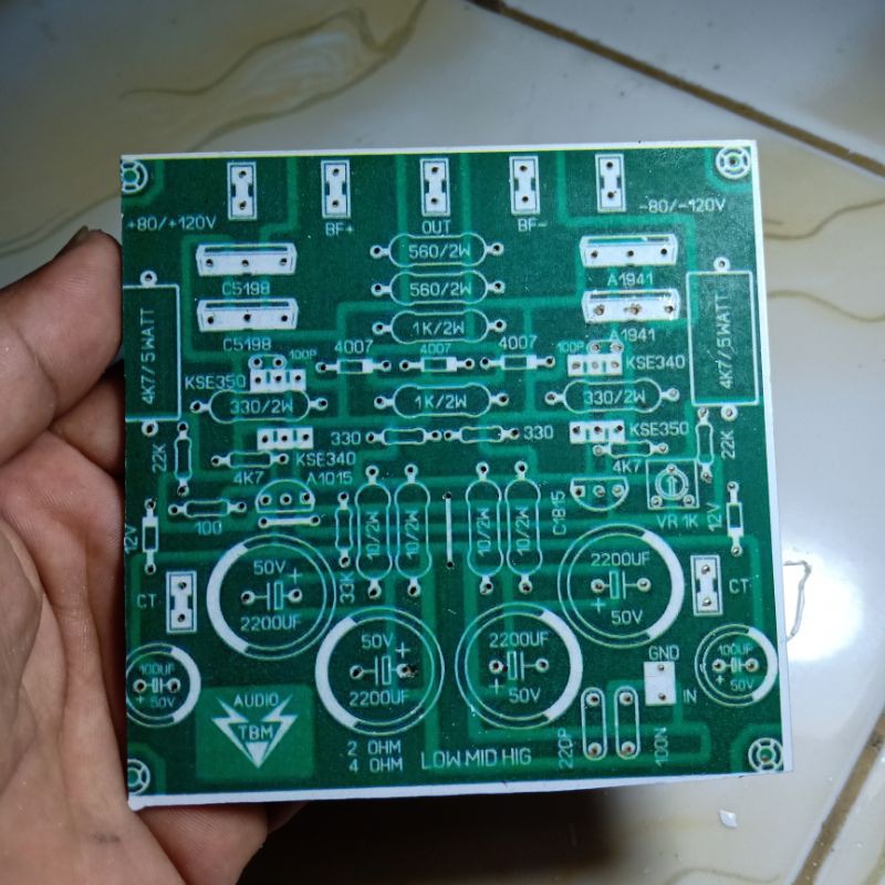 pcb tbm flat