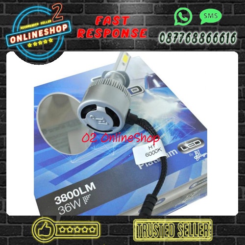 LED H1 B1 Waterproof Lampu LED H1 Lampu mobil LED H1 merek B1 Bohlam