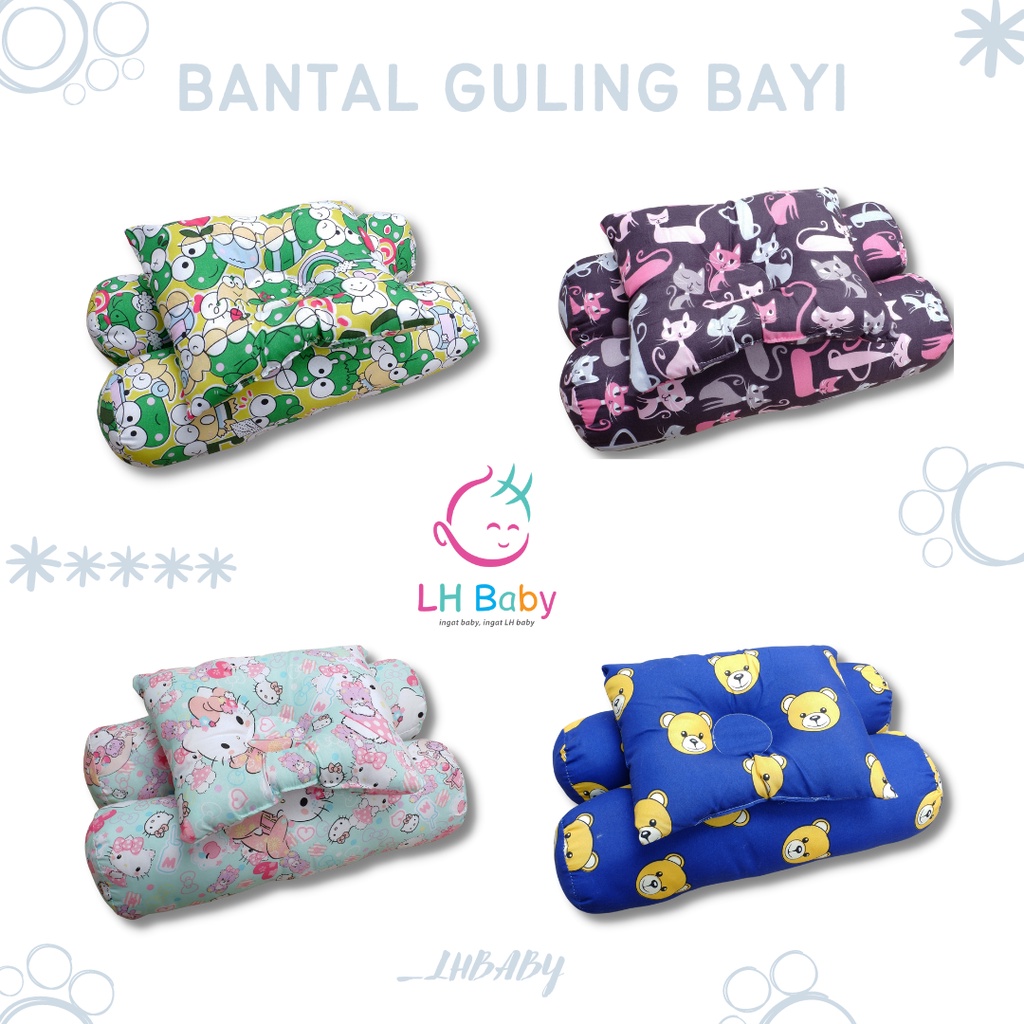 PROMO Bantal Guling Bayi ElhaBaby Perlengkapan Tidur Bayi Dengan Kualitas Premium