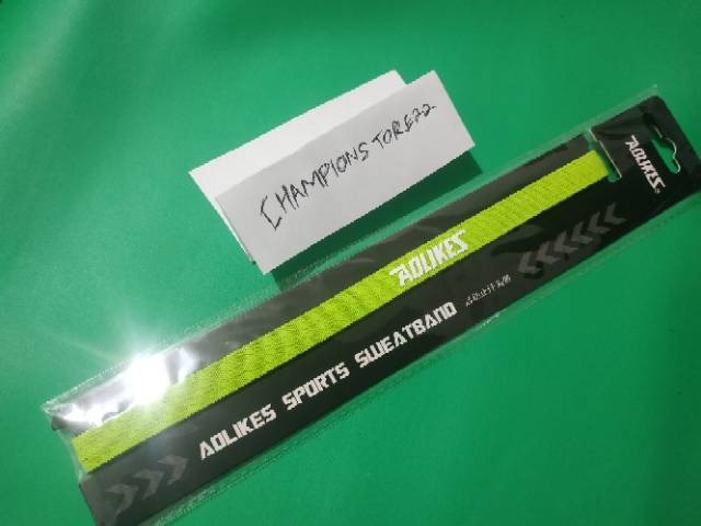 AOLIKES SPORTS SWEATBAND ikat kepala olahraga headband sport futsal running fitness yoga hairband