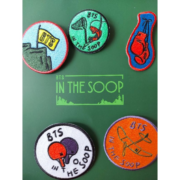 [Ready Stock] Official Wappen Set In the Soop