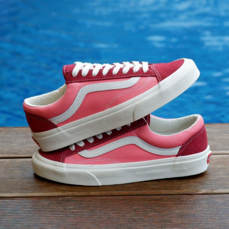 Vans style 36 vintage sport rumba red