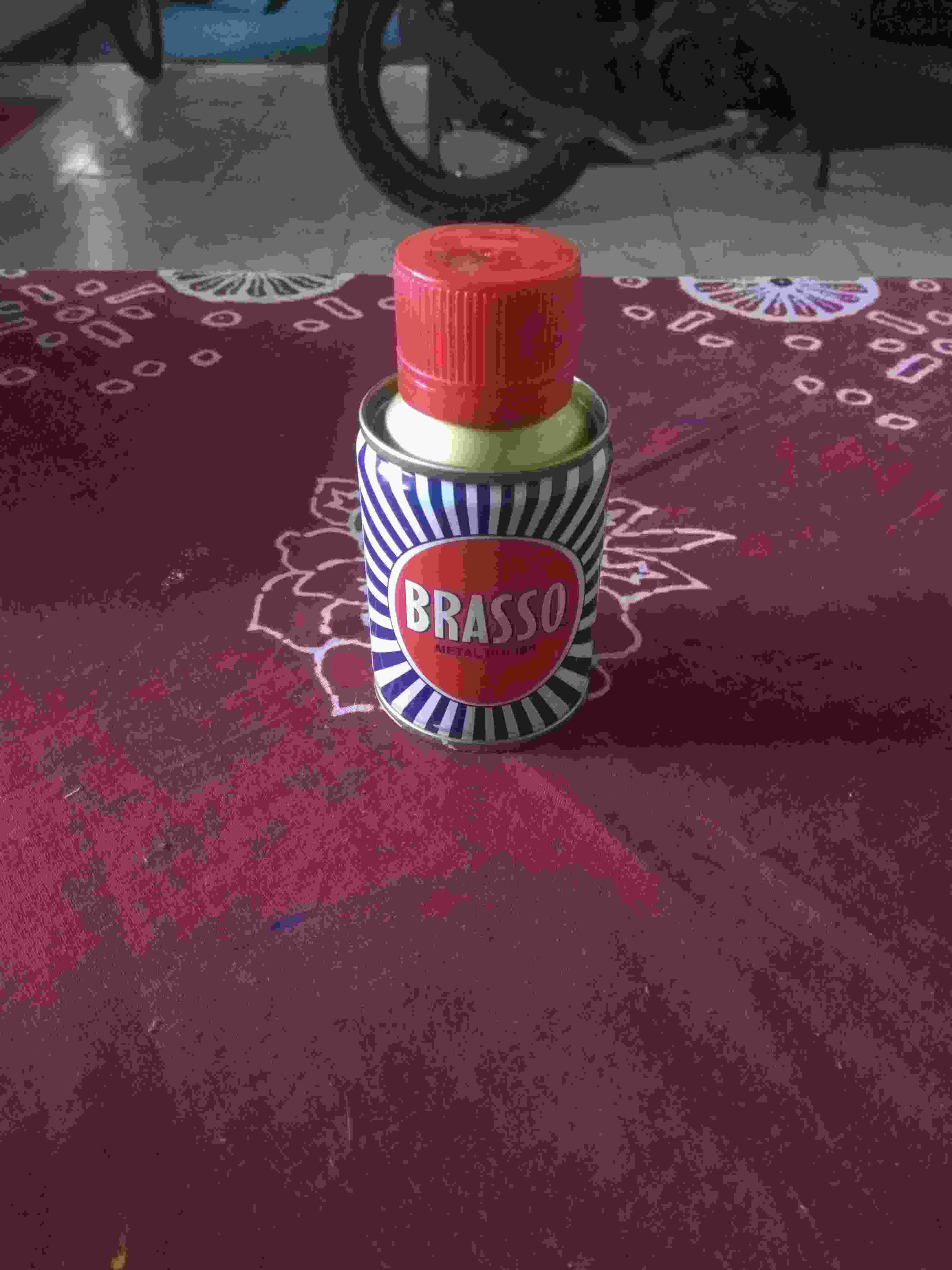 Brasso Metal Polish 100ml Kuningan Chrome Tembaga Stainless Steel