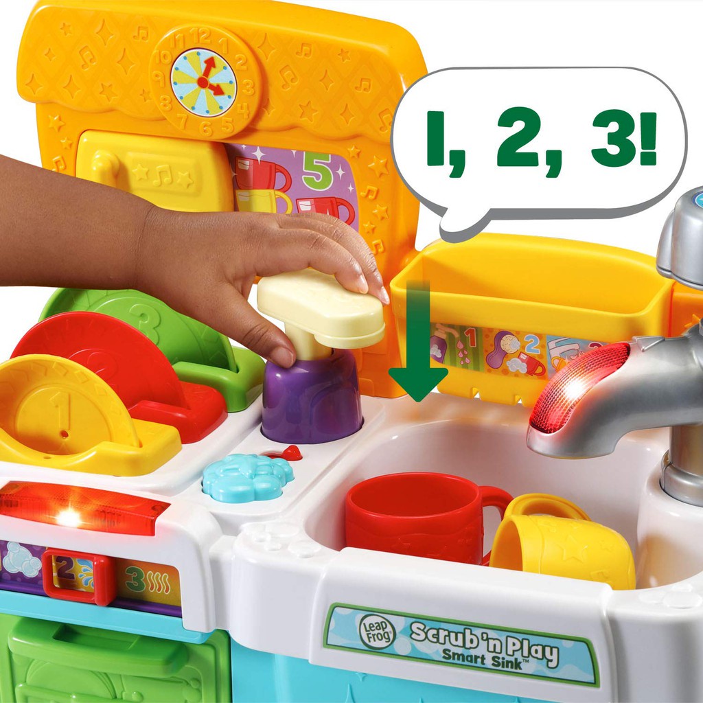 Leapfrog Scrub and Play Smart Sink Mainan Anak Musical