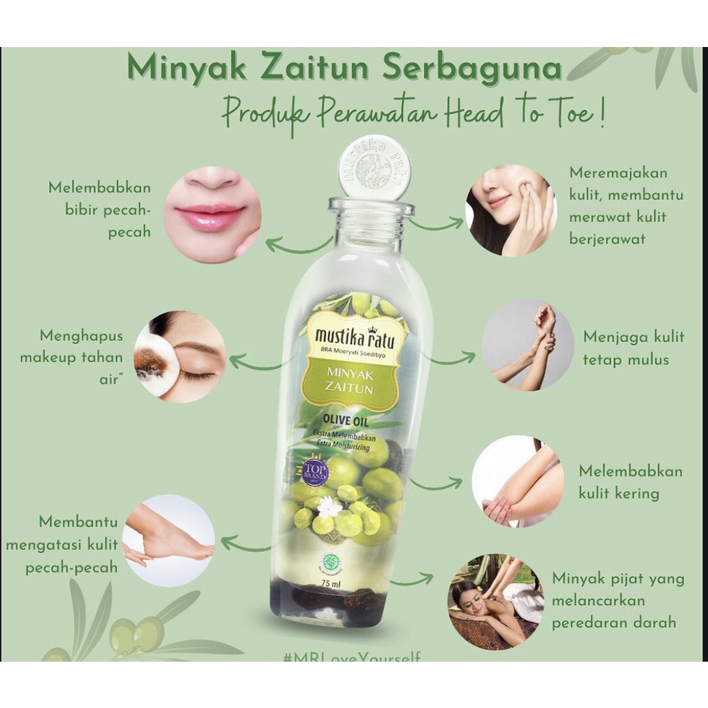 Mustika Ratu Olive Oil / Minyak Zaitun