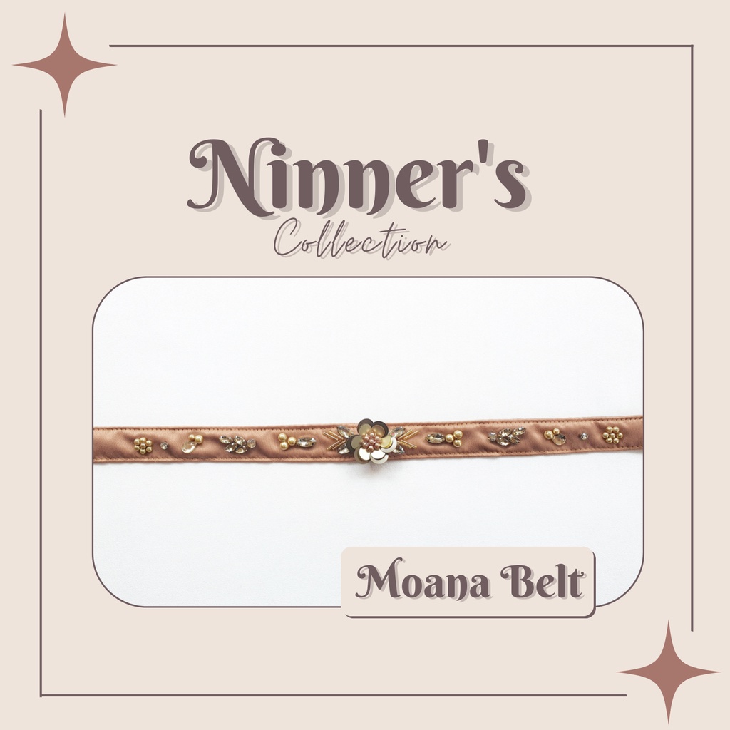 Moana Maxmara Belt [ Payet Pinggang | Payet Rangkai | Belt Payet | Payet Kebaya ]