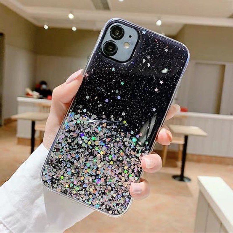 Iphone 13 13 Mini 13 Pro 13 Pro Max Casing Soft Case Tpu Bahan Premium Glitter Glossy