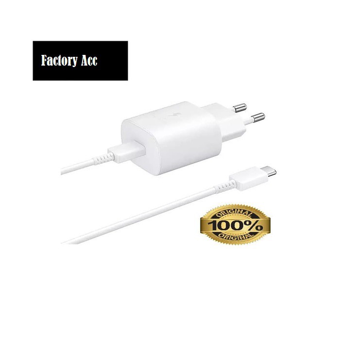 ORIGINAL CHARGER SAMSUNG Z FLIP 4 Z FOLD 4 Z FLIP 3 Z FOLD 3 25W SUPER FAST CHARGING TYPE C