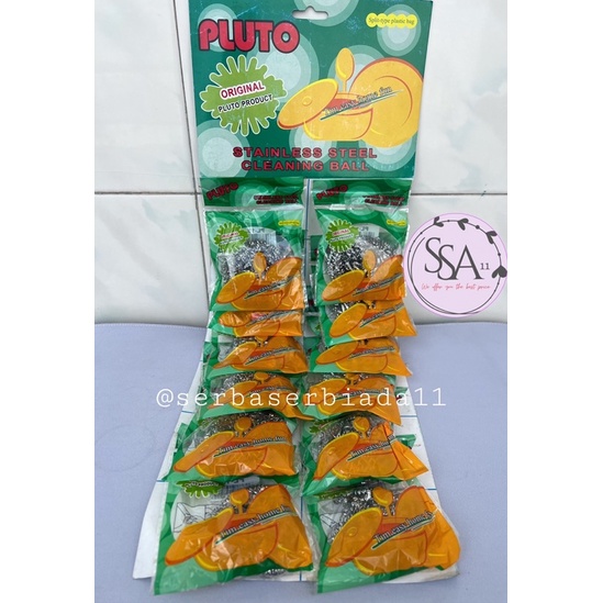 Sabut Cuci Piring Stainless Steel Kawat Jaring