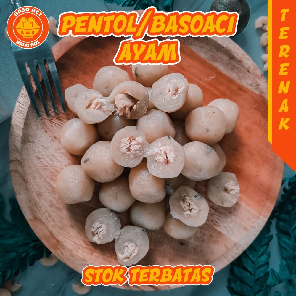 Jual Pentol Aci Baso Aci Mentah Bangboi Minimal Pembelian 20biji