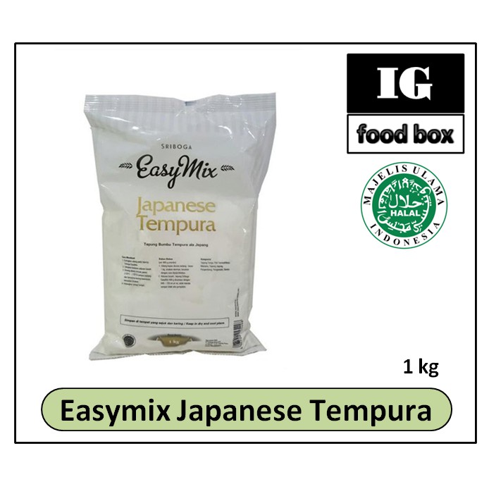 

Easymix Tempurako - Tepung Tempura 1 kg