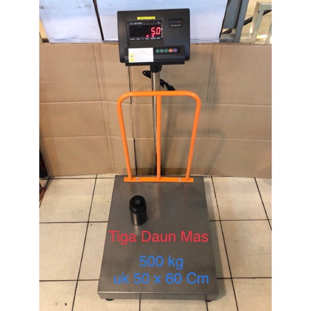 Timbangan Lantai 500 Kg / Timbangan Digital Barang 500 Kg